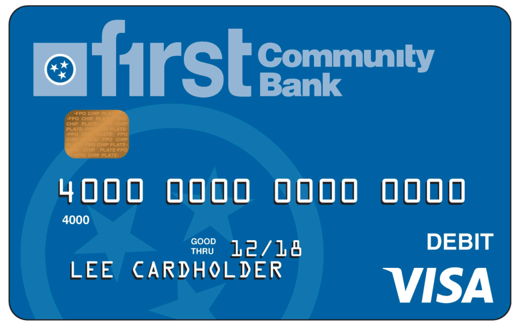 Visa Debit Chip Card