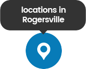 3 locations in Rogersville