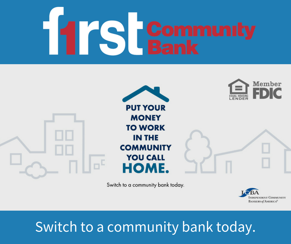 Put your money to work in the community you call home. Switch to a community bank.