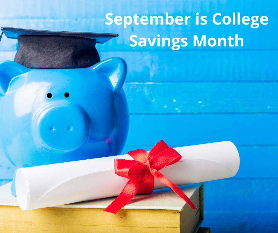 September is college savings month - graphic